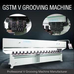 Heavy Duty V Groover Machine For Cupboard Making Machine Hydraulic Press