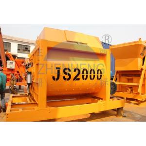 China Low Energy 2 Yard JS2000 Concrete Mixer, Hydraulic Cement Mixer For Airports wholesale