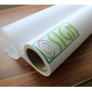 Solvent PVC Flex Sheet With Good Ventilation And Light Transmission For Billboards