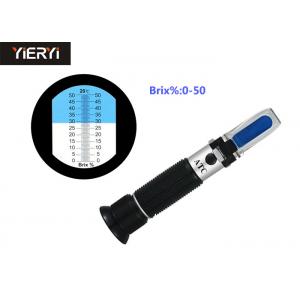 Handheld Digital Refractometer Beer Optical Fruit With 0-50% Brix