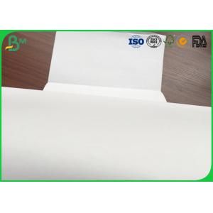 China Water Resistant White Uncoated Paper , 120gsm 889mm Super White Craft Paper wholesale