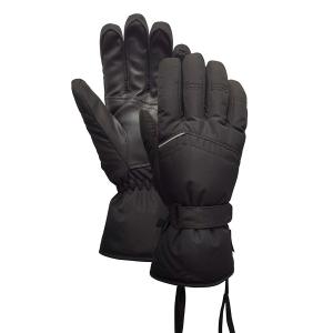 Aperto de couro do plutônio Thinsulate de Hysafety Ski Gloves Mens grande para o Warmness