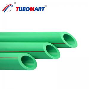 China Plastic PPR Pipe 1.25mpa - 1.6mpa Polypropylene Random Pipe Low Thermal Conductivity supplier