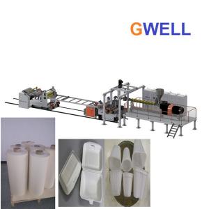 China PLA Plastic Sheet Extrusion Machine PLA Blister Sheet production line Twin Screw Extruder supplier