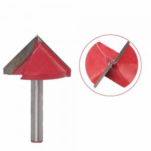 China Sharp Cutting Edge Woodworking Router Bits V Groove Carbide Tipped Tools supplier