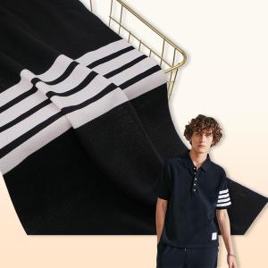 Skin-Friendly Pure Cotton And Linen Sweat Absorbent Striped Material Fabric For Casual Shirt
