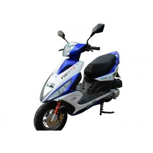 Alloy Wheel Gas Motor Scooter , Iron Muffler Cool Gas Scooters Lightweight