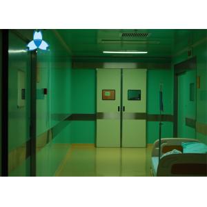 China Automatic Hospital Air Filter , Double Leaf Hospital Sliding Doors For Hospital ICU Door supplier