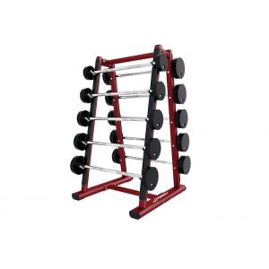 Commercial Molding Frame Exercise Fitness Equipment Ten Pcs Barbell Rack