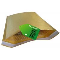 China Yellow Kraft Paper Bubble Wrap Envelope , 235x330mm #H Bubble Mailer Bags on sale