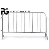 China White Portable Crowd Control Fencing Eco Friendly For Festivals on sale