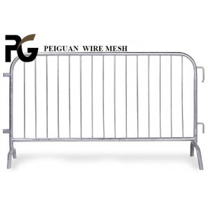 White Portable Crowd Control Fencing Eco Friendly For Festivals