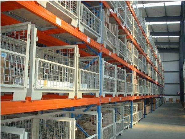 Durable Metal heavy duty selective pallet rack with Multi - Level shelves