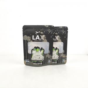 Factory OEM custom Aluminum Foil Mylar Stand up zip lock pouch with clear Window