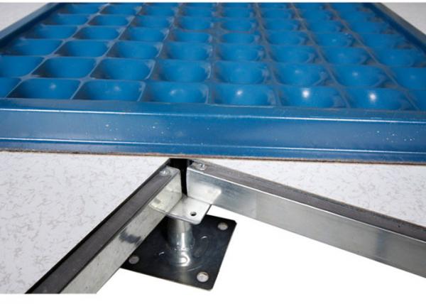 Museum Raised Access Flooring Steel Access Flooring System Vinyl Surface