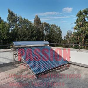 China 250L Presssure Solar Water Heater Rooftop 304 Stainless Solar Water Heating System wholesale