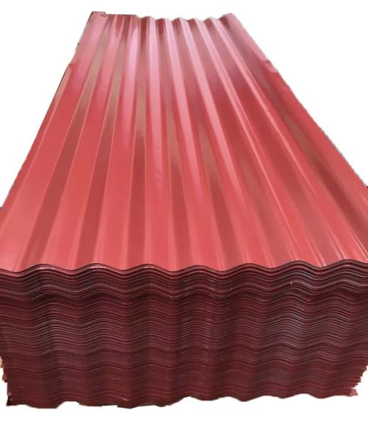 DX52D Color Corrugated Galvanized Steel Roofing Sheet PPGI PPGL Metal Plate