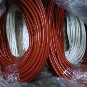China Red / Brown Flexible Silicone Tubing , Protective Silicone Sleeveslong Service Life wholesale