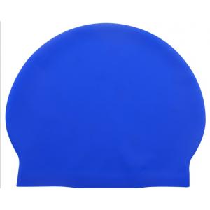 Fashion Bathing Silicone Rubber Parts , Colorful Adult Waterproof Swimming Hat