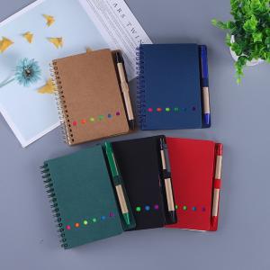 Craft Paper Cover Portable Notepads With Pen Memo Pad Sticky Custom Note Pad Gift Set