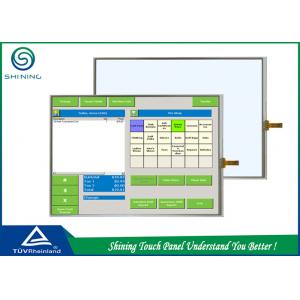 China Transparent 4 Wire POS Computer Touch Screen For Touch Monitor , Glass Touch Panel supplier