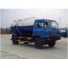 dongfeng 170hp 7000L sewage suction truck for sales, septic tanker truck for