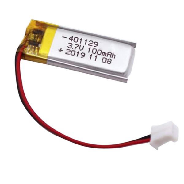 Li Polymer 3.7V 100Mah 401129 Lithium Polymer Battery Pack KC Approved