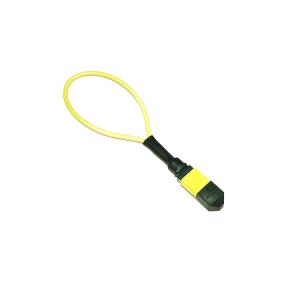 China Loopback hembra-varón del Loopback SM milímetro OM3 OM4 OM5 MPO de la fibra óptica supplier