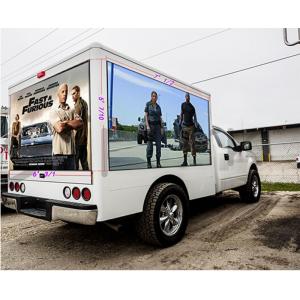 P4mm RGB 3-in-1 Mobile Video Display / Trailer Mounted Led Screen Wide Voltage Design