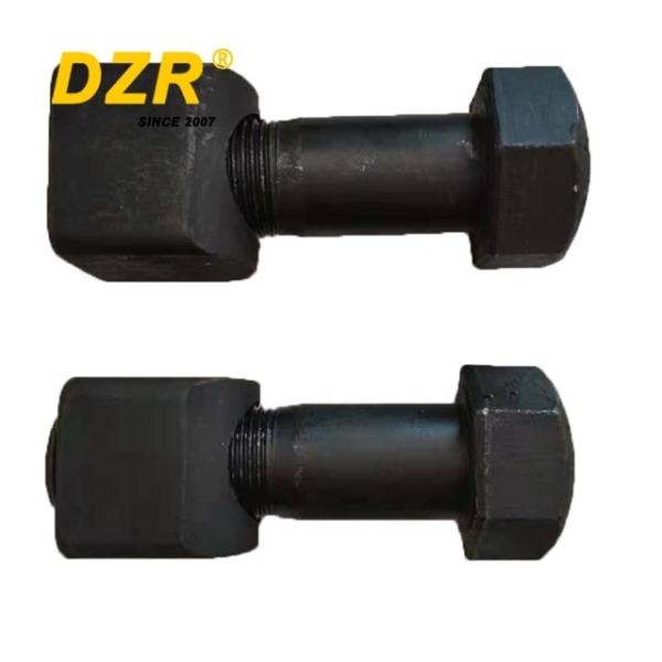Excavator Segment and Bulldozer D5 Machinery Spare Part M27*90 U Nut Bolt with Printing 12.9