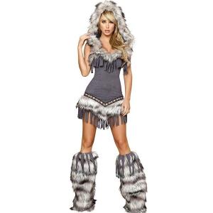 China Costumes adultes de capitaine la Californie Halloween des femmes, costumes costumés indiens supplier