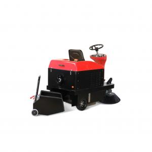 China Electric Vibrating Dust Ride On Road Sweeper / Mechanical Road Sweeper supplier
