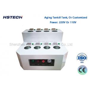 8 Tank Solder Paste Thawing Equipment PLC Control For Standard Size Bottle