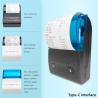 Ac100-240v Wide Range Input Wireless Portable Printer with 384 Dots/line Resolution