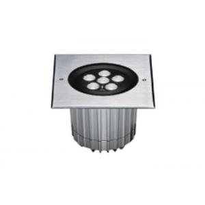 China FC2BFR0657 FC2BFS0657 6 * 2W Asymmetrical LED Inground Light with 173 * 173mm SUS316 Stainless Steel Square Front Cover supplier