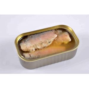 Delicious Canned Sardine Fish Ambient Temperature Storage 3 Years Shelf Life