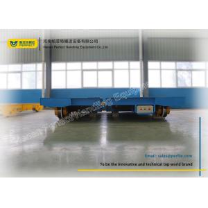 China Automated Battery Rail Transfer Trolley Carriage Large Load Capacity High Efficiency supplier
