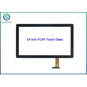 China 24 Glass-on-glass Projected Capacitive Touch Screen For Multi-touch Monitor supplier