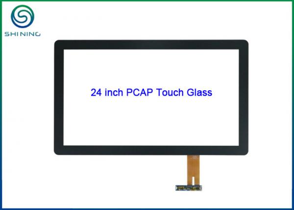 24" Glass-on-glass Projected Capacitive Touch Screen For Multi-touch Monitor