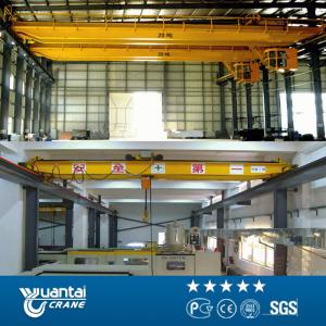 China YUANTAI electric hoist double girder overhead crane supplier
