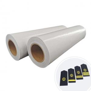China EVA Paper Roll Hot Melt Adhesive Films For Textile Fabric Embroidery Patch supplier