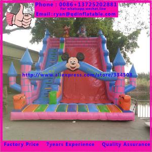 Good quality commercial inflatable vagina slide , giant inflatable slide for adult