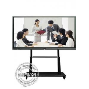 Movable 65" WiFi Touch Screen Whiteboard For Video Conference