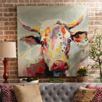 China Home Decor Cattle Pattern Bedroom Wall Art Canvas 30x40 Cm ISO Approved on sale