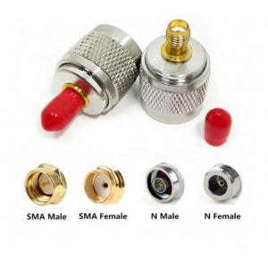 China N Male To SMA Radio Frequency Connector Female Adapter 50 Ohm Impedance supplier
