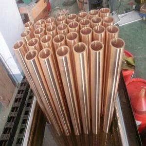 10/12/14MCM Heat Dissipation Red Copper Pipe Straight for Air Conditioner