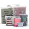 China GDCX Custom Clothing Ziplock Plastic Bag Zip Custom Logo Clear Poly Bags Zip Lock Zip Lock Bag Clothes Packaging wholesale