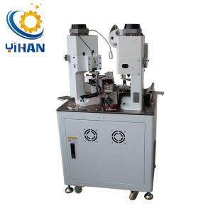 China 4000PCS/h High Productivity Two Heads Crimping Machine for Copper Cable Wire Terminal supplier