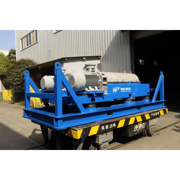 Centrífuga de lodo de perforación VFD inteligente 4000 rpm con pantalla táctil y monitoreo en tiempo real