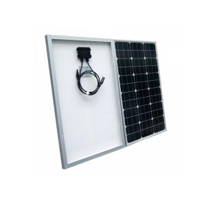 China O mono módulo solar do quadro branco/painéis solares portáteis carrega para o farol intermitente da luz de rua supplier